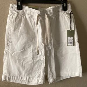 NWT Goodfellow White utility shorts (S)